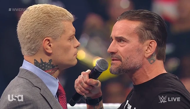 Intense CM Punk Cody Rhodes Segment Clears Air On One Rumor About