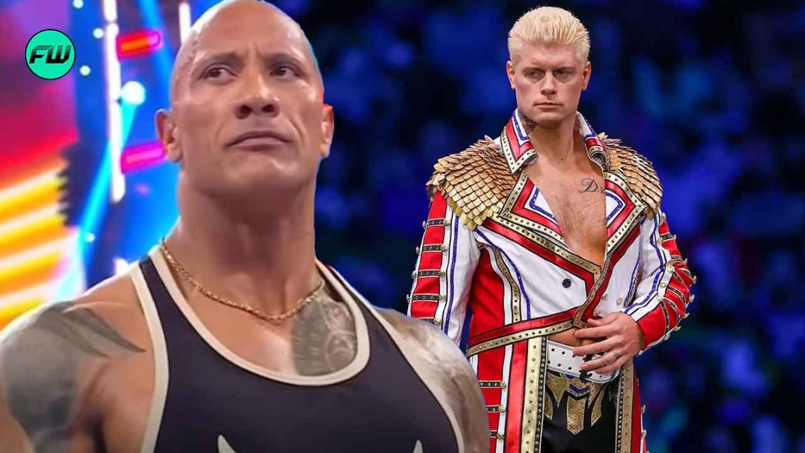 That Was A Real Slap Dwayne Johnson S Heated Moment With Cody Rhodes