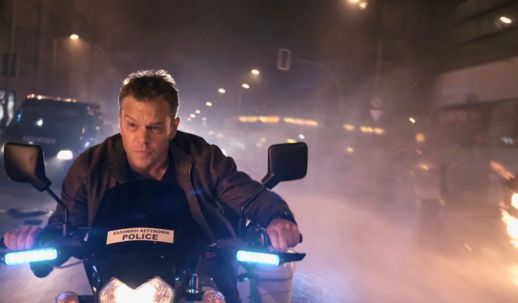 Matt Damon in the Bourne franchise
