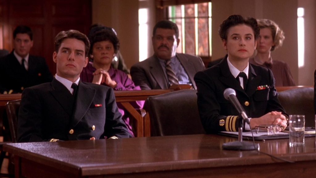 Tom Cruise and Demi Moore in A Few Good Men