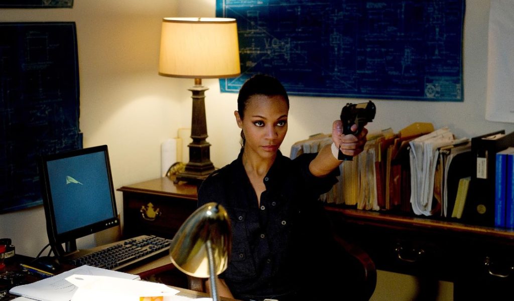 Zoe Saldana in Colombiana