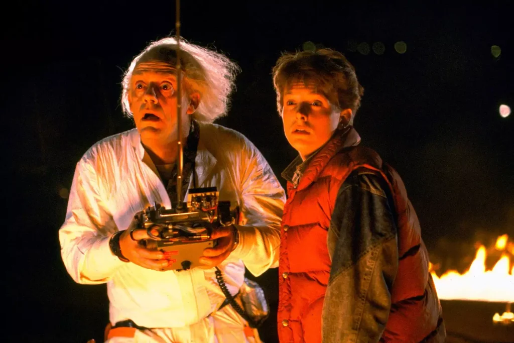 A still from the Back to the Future franchise