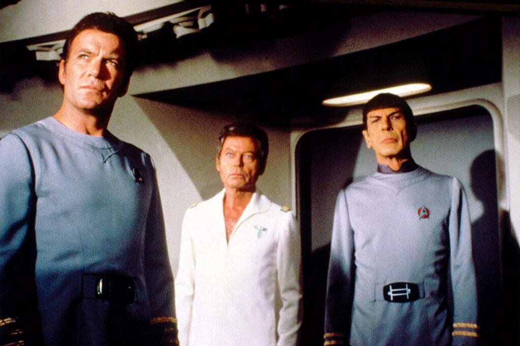 Gene Roddenberry's Canceled Star Trek Movie About the JFK Assassination Will Fit Right into America's Charged Political Climate Right Now 4 Captain Kirk, Dr. McCoy, and Spock