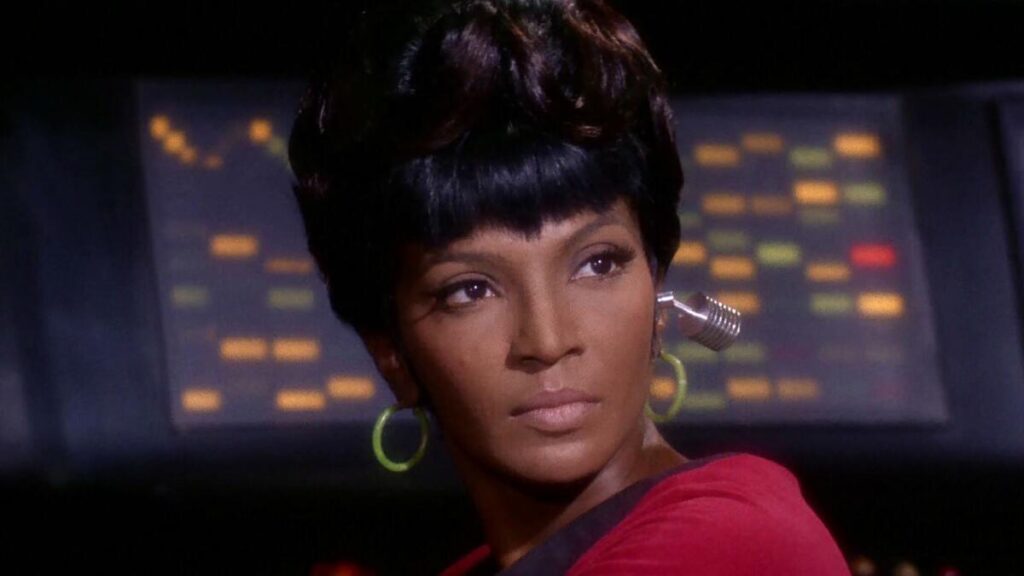 Why William Shatner Didn't Want a Fake Kiss With Nichelle Nichols in Star Trek? 9 Nichelle Nichols as Uhura