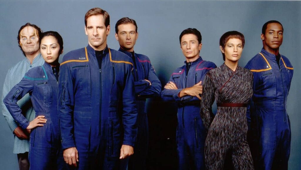Jonathan Frakes Hated How the Finale of the Least Favorite '90s Star Trek Series He Starred in Tricked True Fans 1 The cast of Star Trek: Enterprise