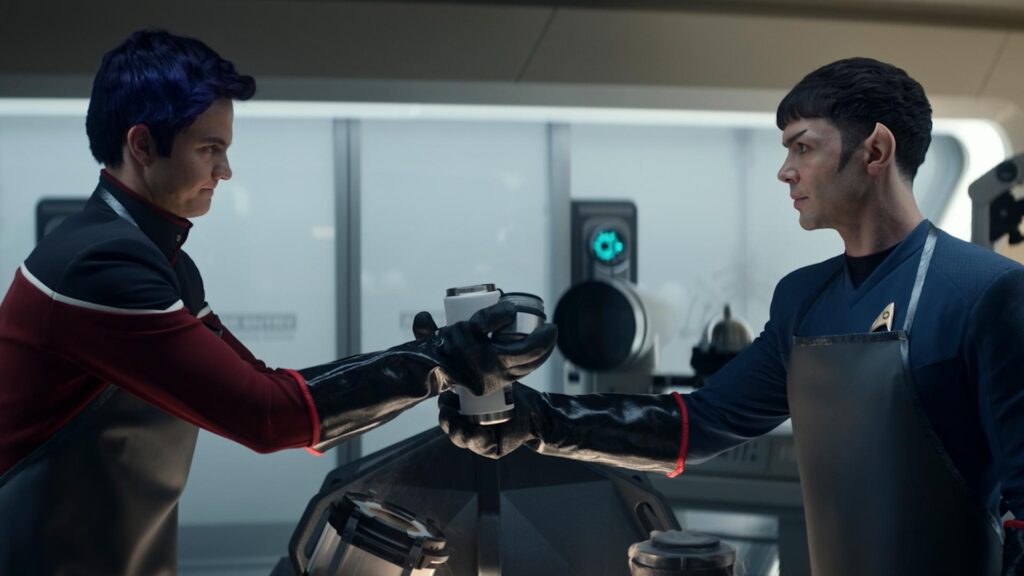 I’ve Given Up on Star Wars After Watching These 10 Star Trek Episodes Directed by 'TNG' Actors 13 Brad Boimler meets with Spock