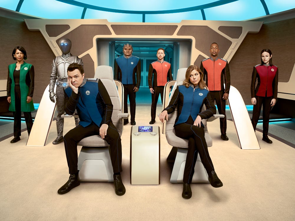 "It was very much Roddenberry": Jonathan Frakes Never Thought 'The Orville' Was a Downgrade After Star Trek 2 Seth McFarlane's The Orville