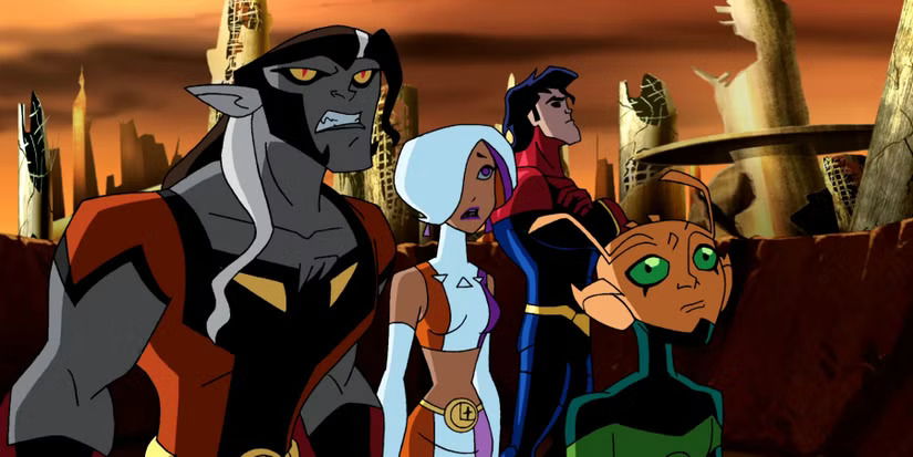 One More Reason DC Is Better Than Marvel: Gene Roddenberry’s Star Trek Influenced 3 of DC’s Most Respected Superhero Factions 8 The Legion of Superheroes look up at the sky