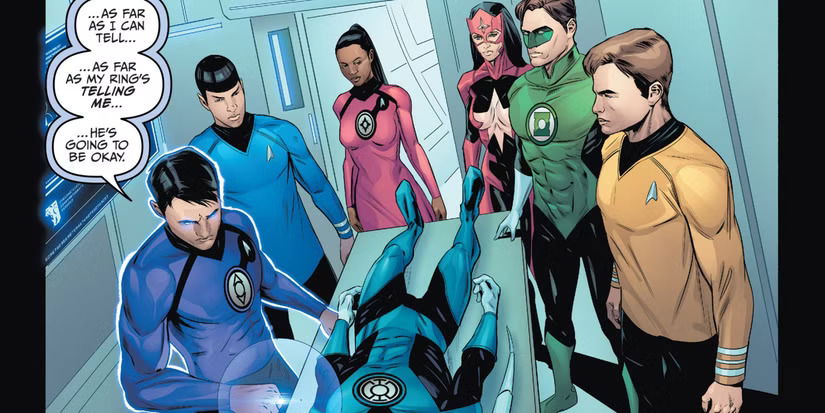 One More Reason DC Is Better Than Marvel: Gene Roddenberry’s Star Trek Influenced 3 of DC’s Most Respected Superhero Factions 9 The Star Trek cast crosses over with Green Lanterns