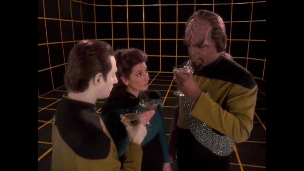 Even 31 Years Later, Star Trek: The Next Generation's Most Thought-Provoking Episode That Made the Enterprise Sentient Still Astounds Me 5 Data, Troi, and Worf in the episode Emergence