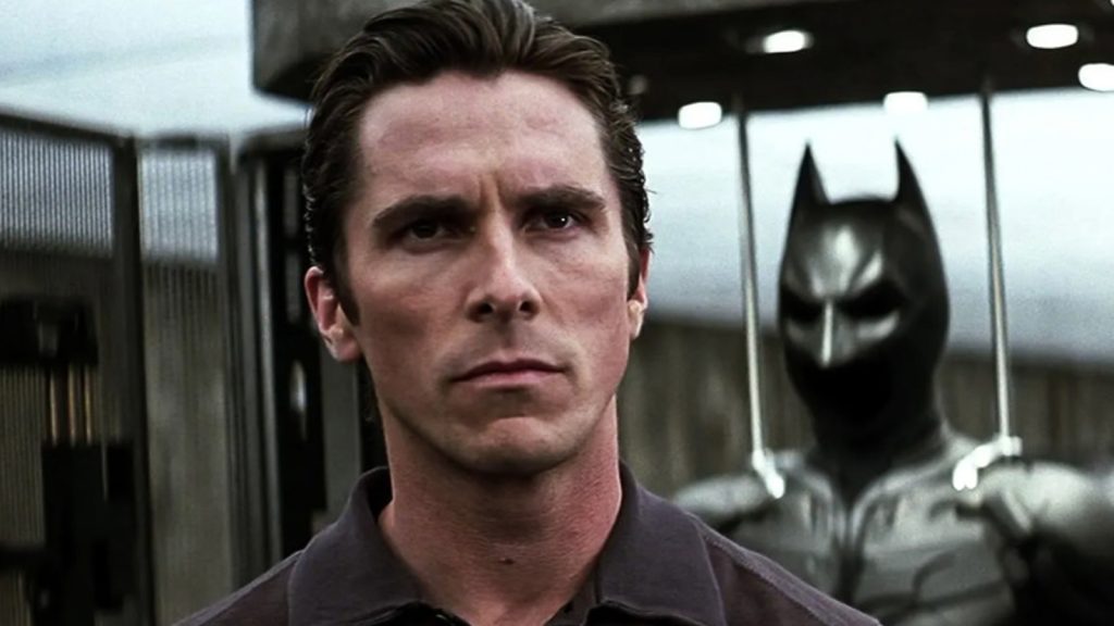 christian bale in the dark knight