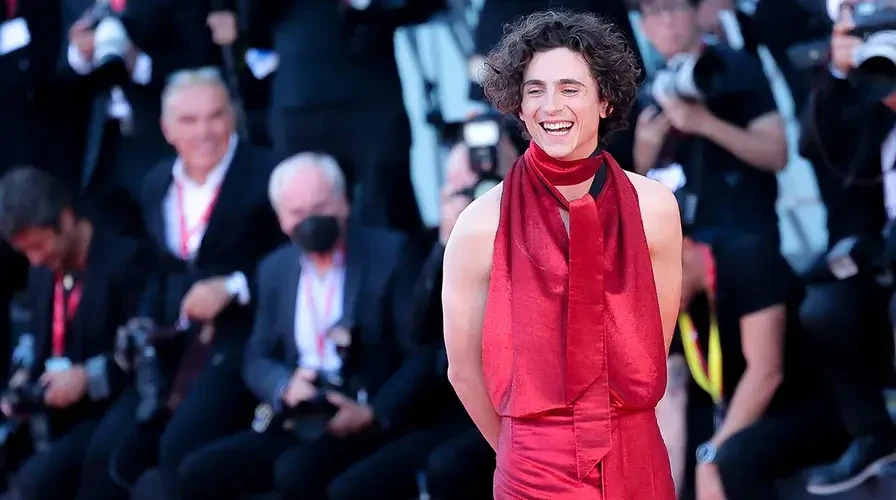 Timothee Chalamet rocks in Venice Film Festival