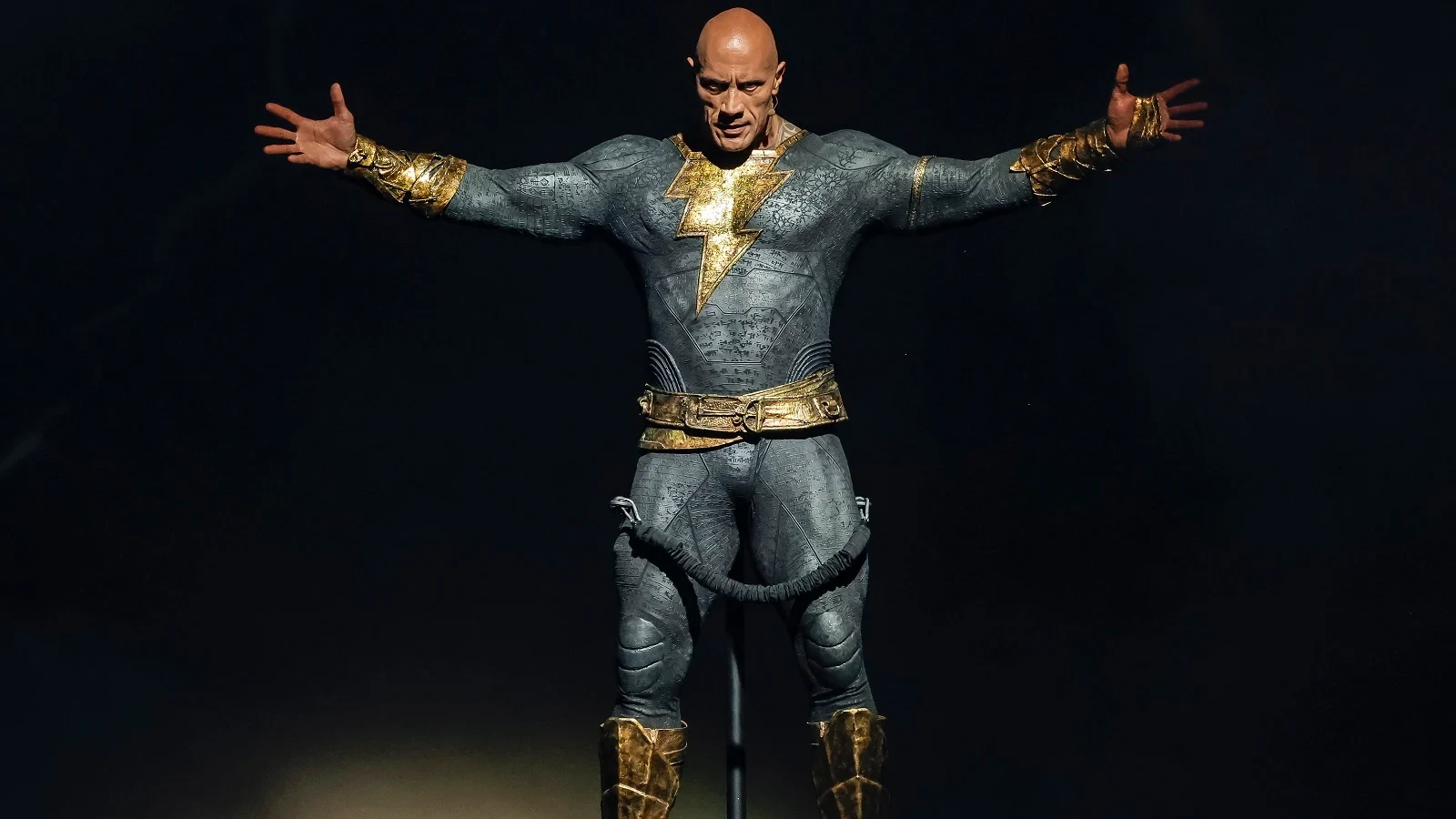 Dwayne Johnson donned the suit of Black Adam at the SDCC 2022.