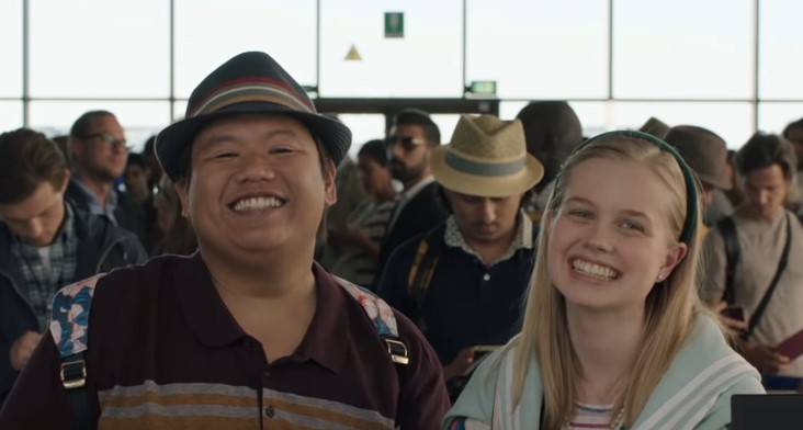 Ned Leeds and Betty Brant in Spiderman Far From Home