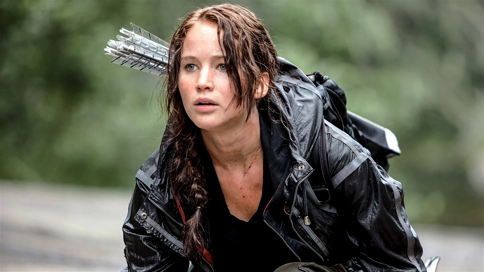 Jennifer Lawrence got famous for her role as Katniss Everdeen in The Hunger Games franchise.