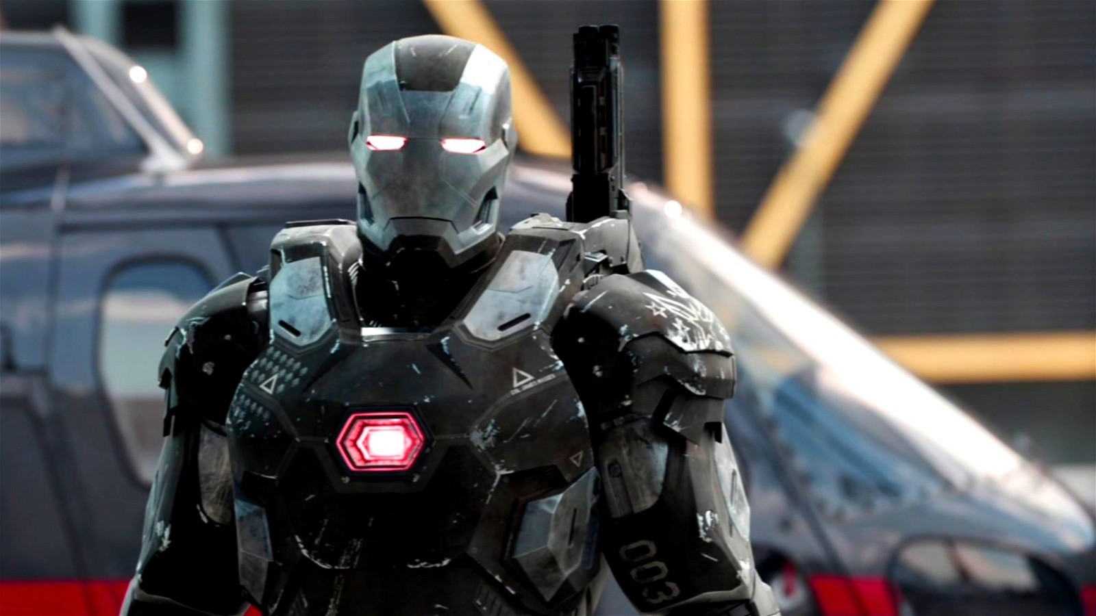 War Machine played by Don Cheadle 