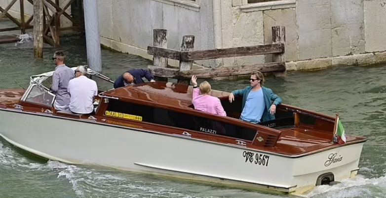 Brad Pitt in Venice