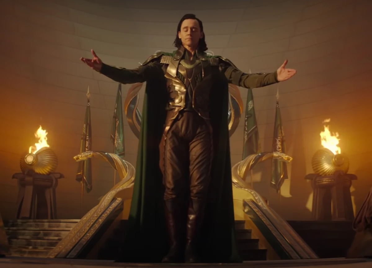 Loki in Asgard's Throne Room