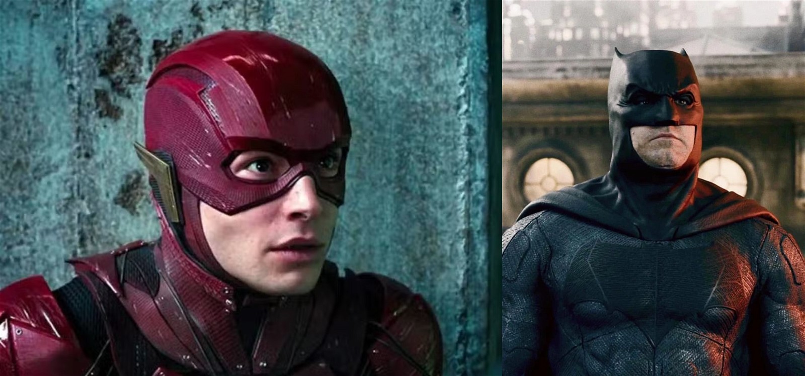 The Batman post-credits scene in The Flash