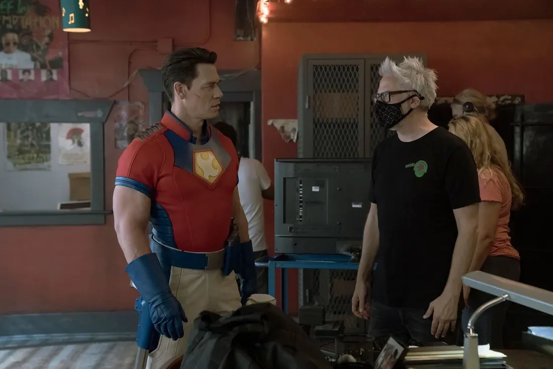 James Gunn and John Cena collaborated for The Suicide Squad (2021).