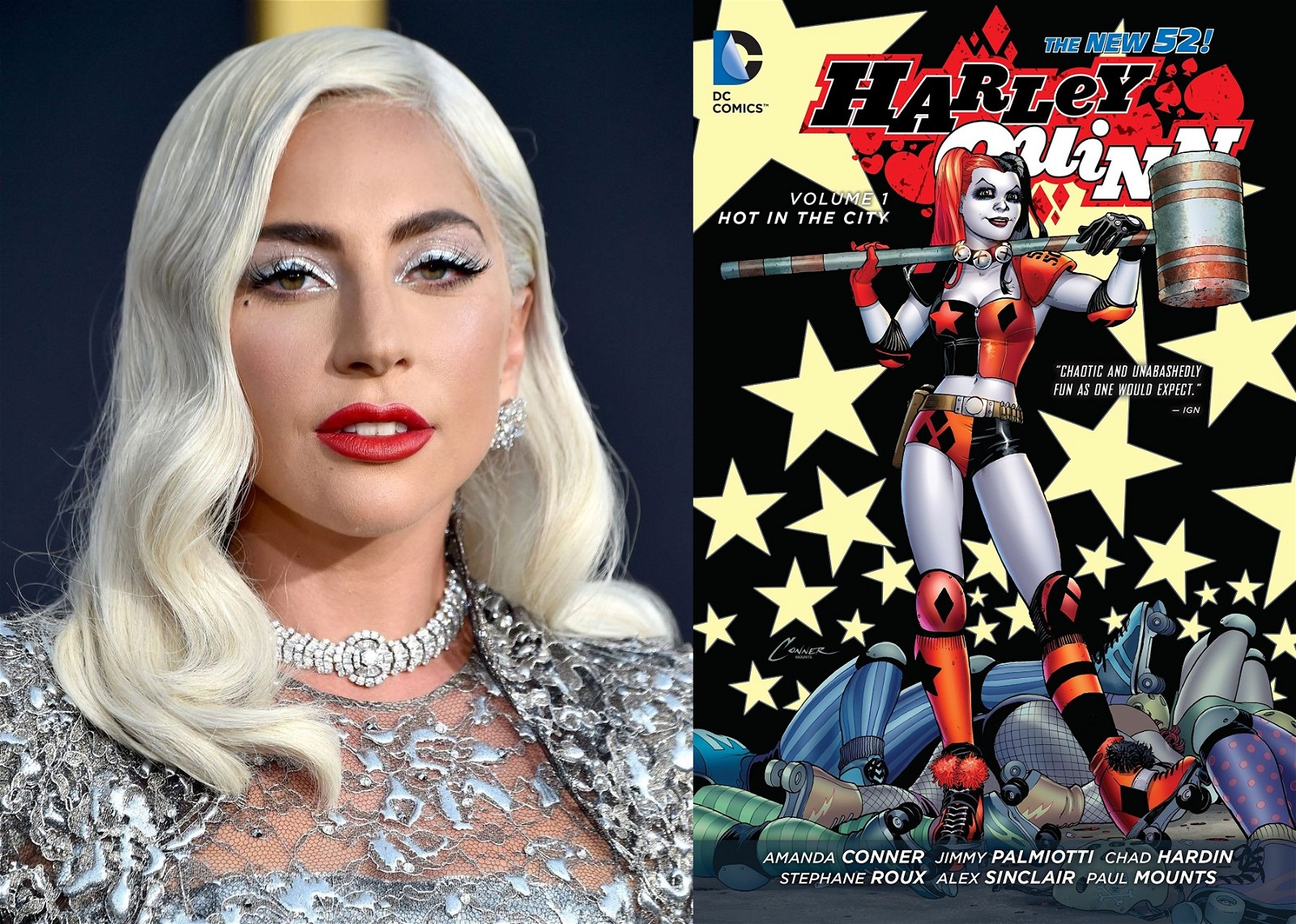 Lady Gaga - the new Harley Quinn