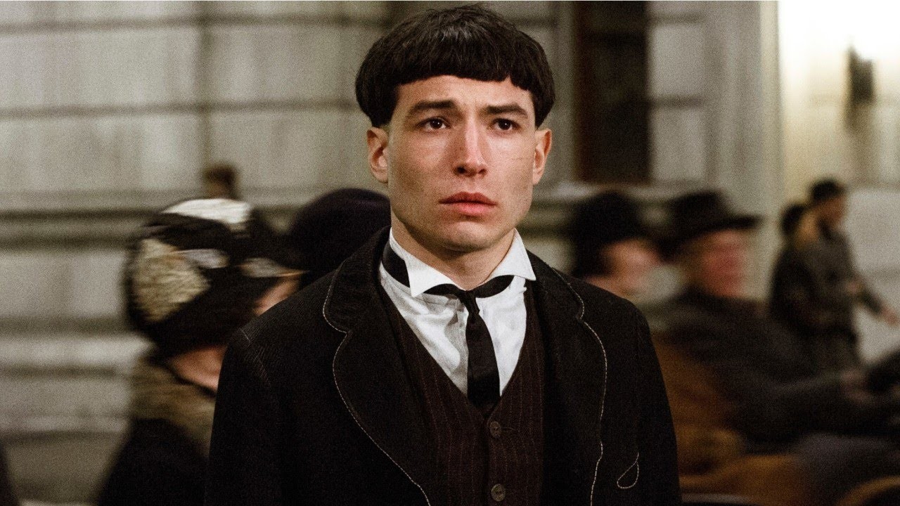 Ezra Miller is known for playing Credence in the Fantastic Beasts franchise.
