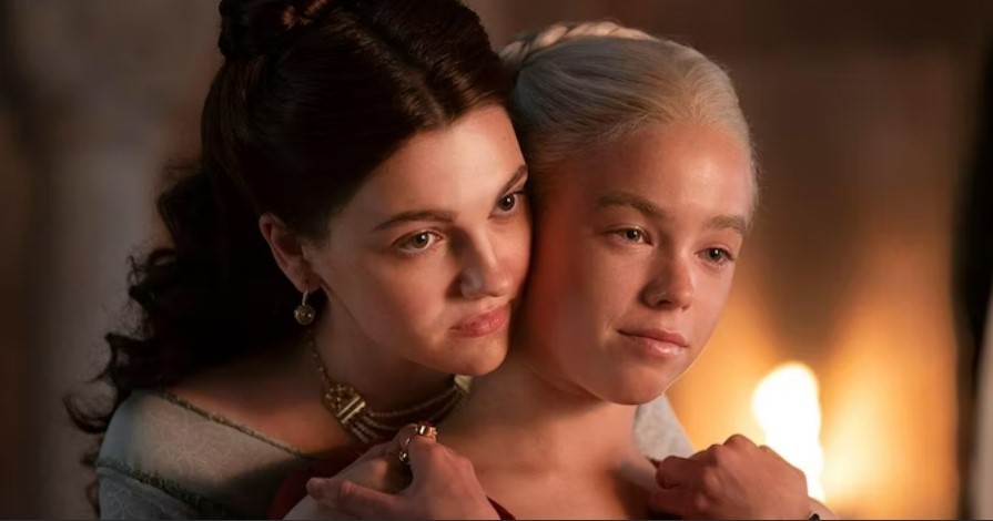 Princess Rhaenyra Targaryen and Alicent Hightower 