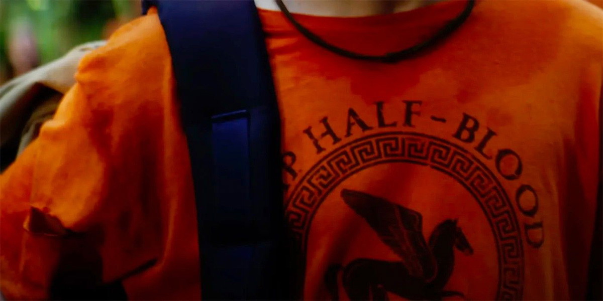 Percy Jackson and the Olympians: Getting Camp Half-Blood t-shirts