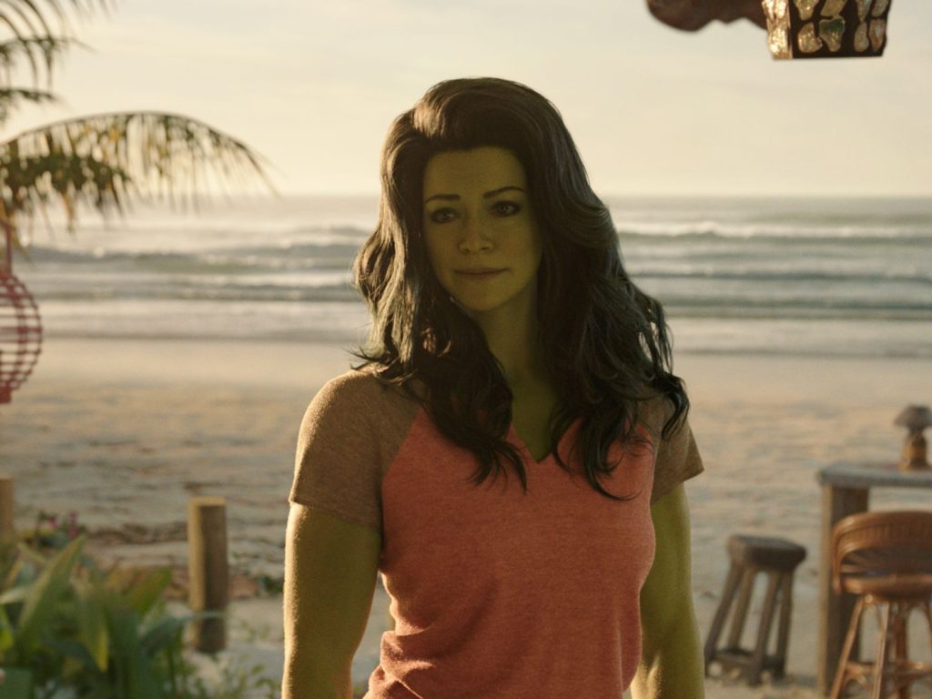 Tatiana Maslany as Jennifer Walters in She-Hulk: Attorney at Law (2022-).