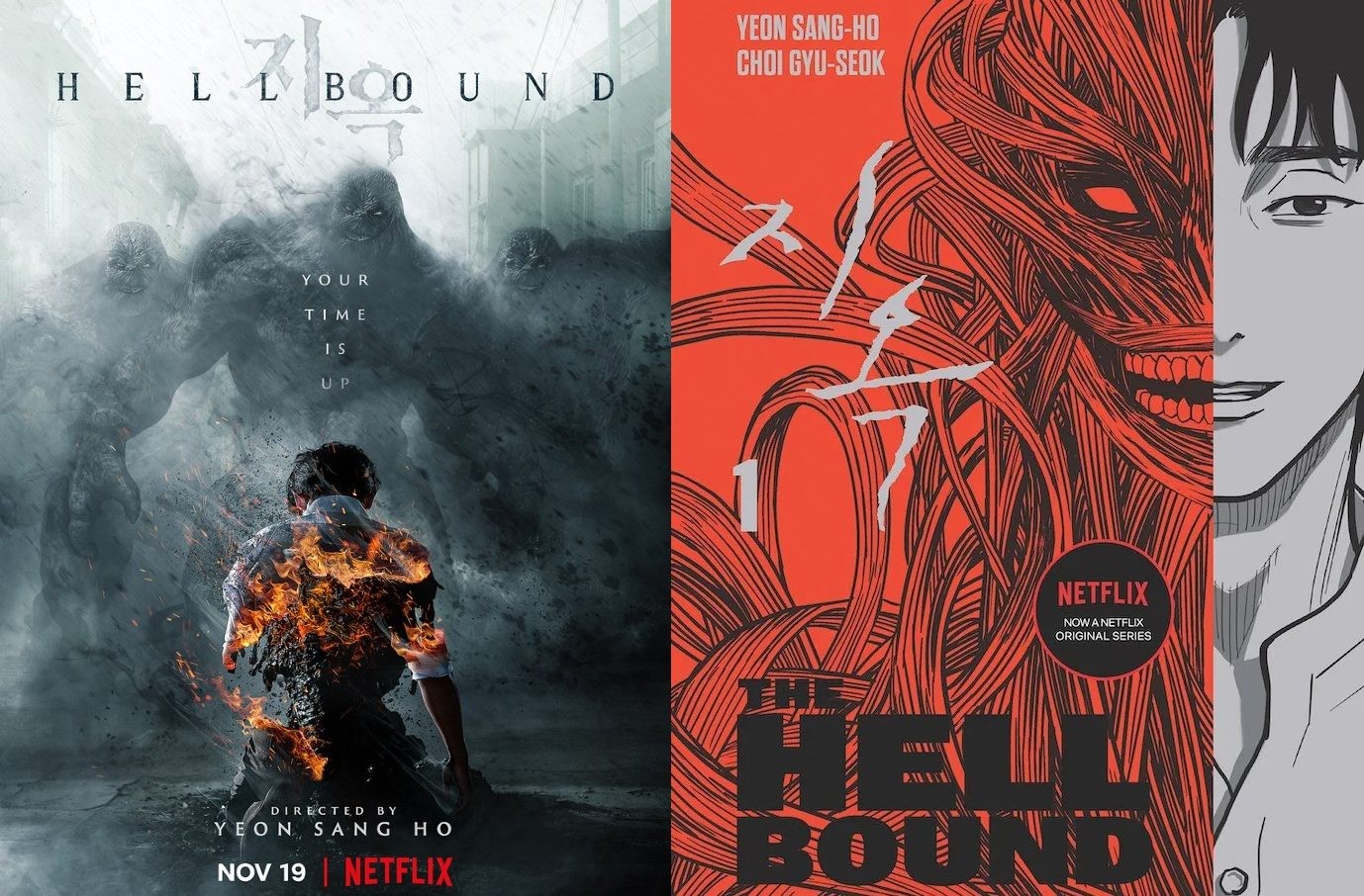 Hellbound is a live-action adaptation of the webtoon