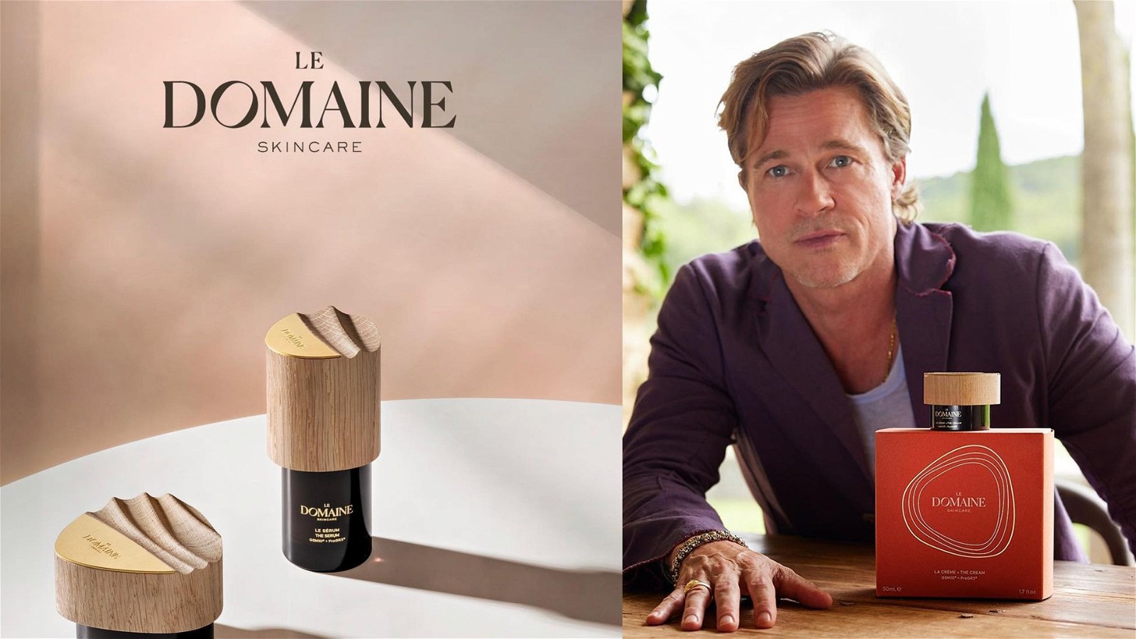 Brad Pitt launches Le Domaine