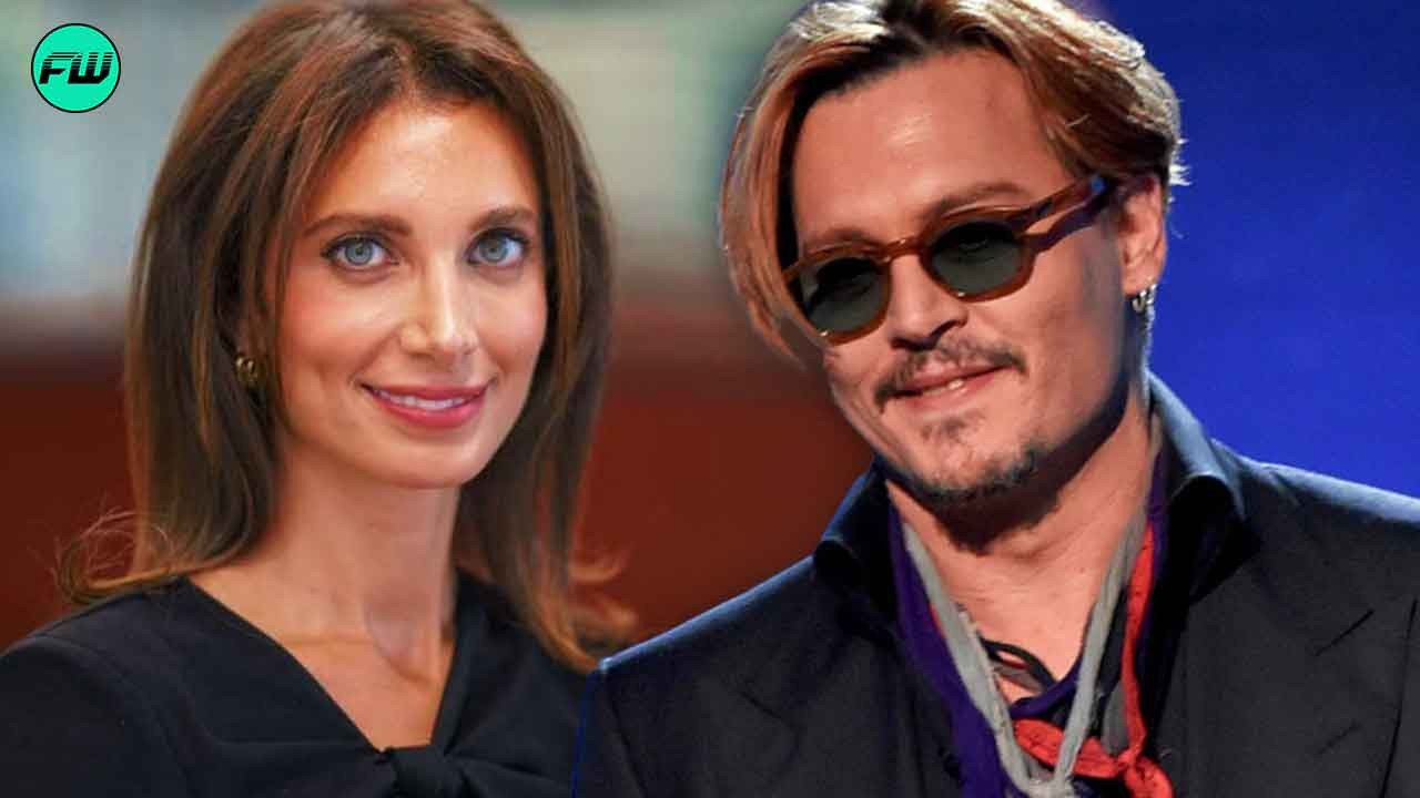 Joelle Rich and Johnny Depp