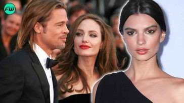 Emily Ratajkowski , Brad Pitt and Angelina Jolie
