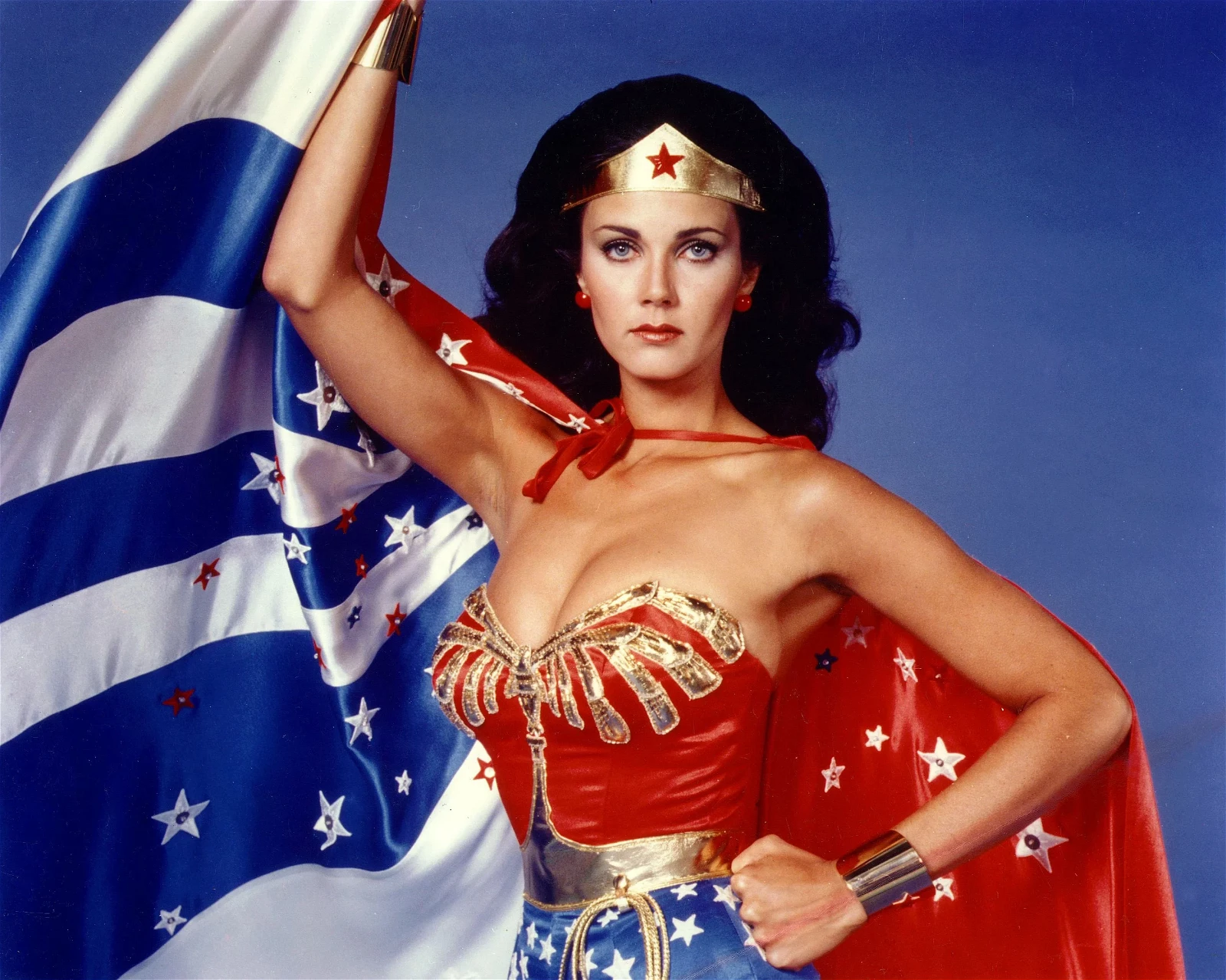 Lynda Carter as Wonder Woman in Wonder Woman (1975-1979).