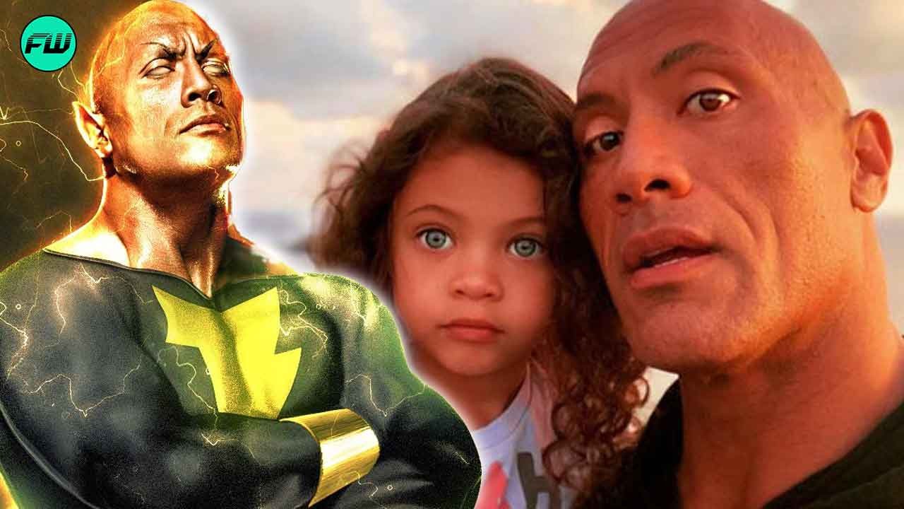 Dwayne Johnson's Black Adam Can Defeat Super Villains but Loses to His 6 Year Old Daughter Jasmine In This Adorable Video