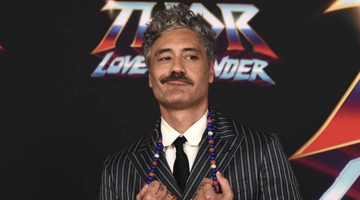 Taika Waititi at the premiere of Thor: Love and Thunder (2022).