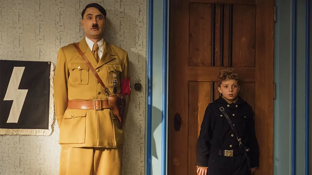 Taika Waititi as Adolf Hitler in Jojo Rabbit (2019).