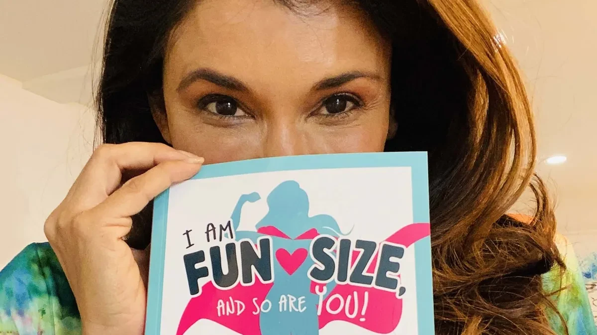 Anjali Bhimani and her new book "I'm Fun Size, And So Are You!"