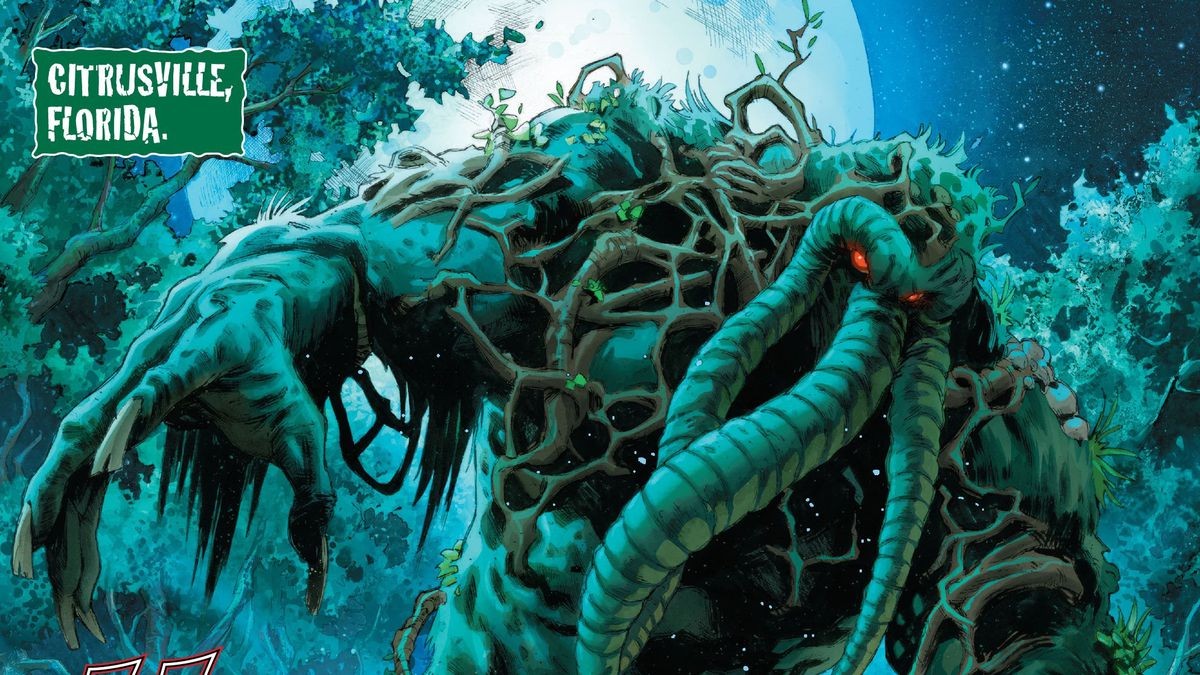 The Man-Thing from Marvel Comics