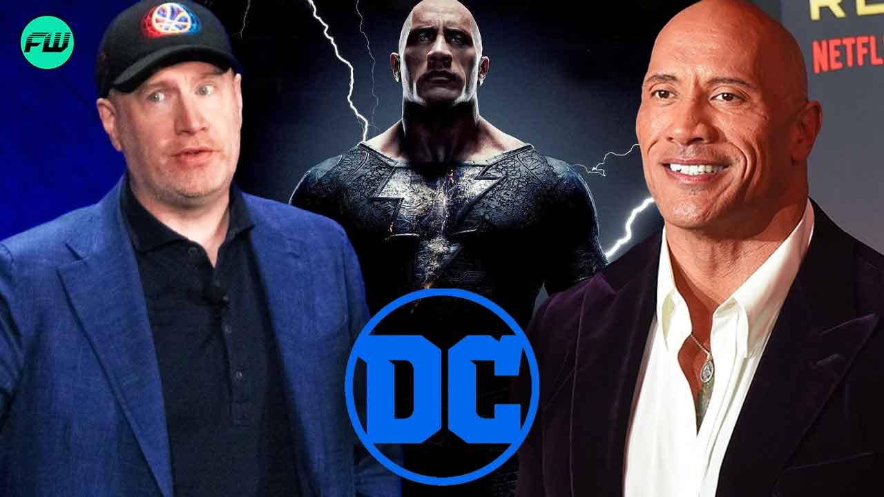 The Rock and Kevin Feige