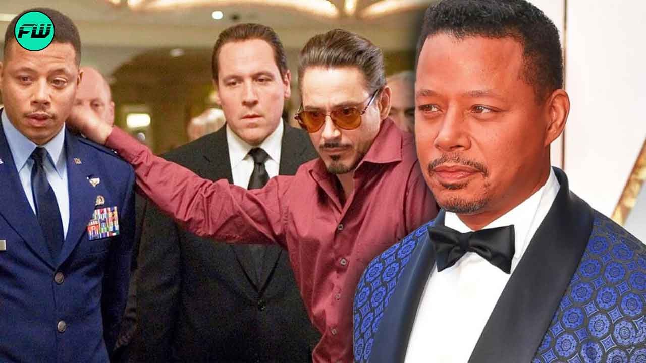 Terrence Howard and RDJ