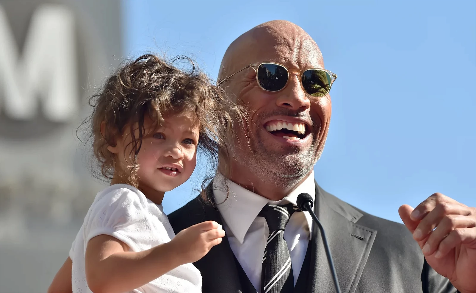 Dwayne Johnson wants to be a good father