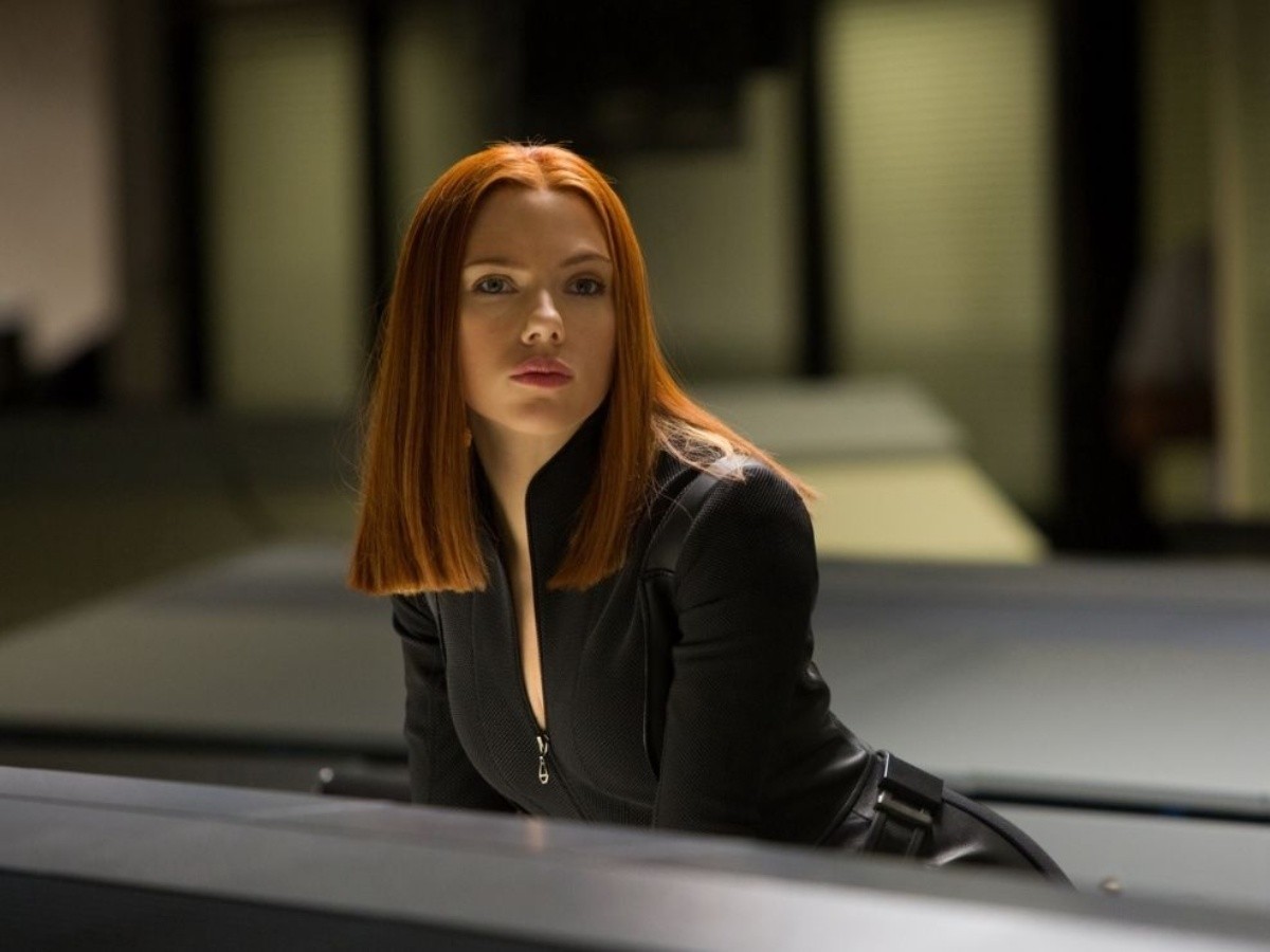 Scarlett Johansson as the Black Widow