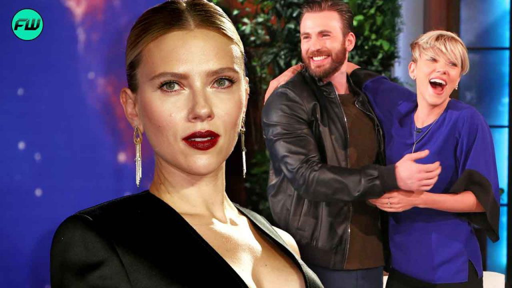 “I got distracted, sorry”: Scarlett Johansson Was Flustered With a ‘Naked’ Chris Evans on The Ellen DeGeneres Show, Considers Him to Be Her Muy Caliente