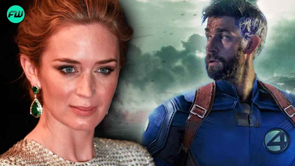 Emily Blunt Believes Husband John Krasinski Might Be Reprising Reed ...