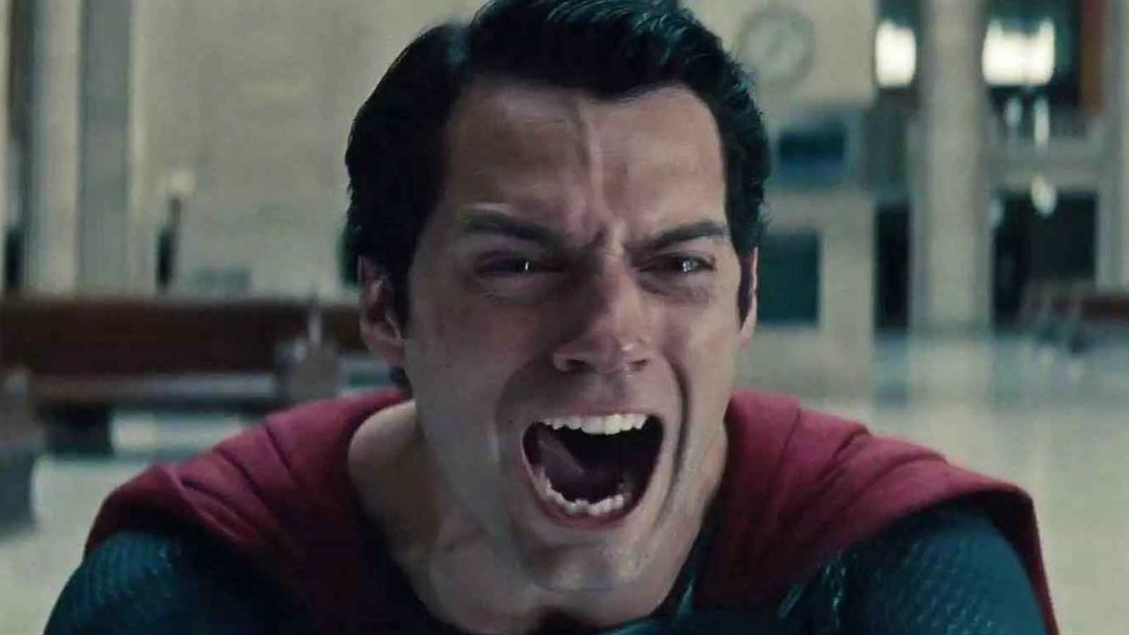 Henry Cavill's Superman in the aftermath of General Zod's murder