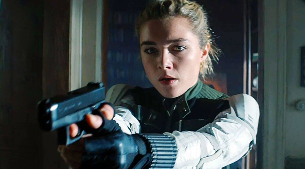 Florence Pugh as Yelena Belova in Black Widow