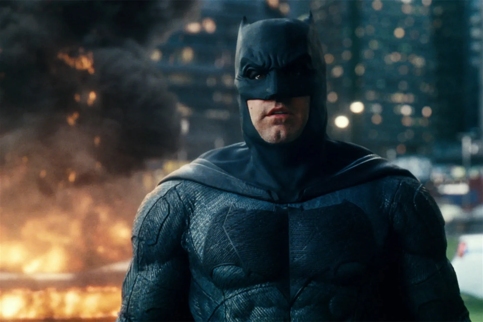 Ben Affleck as Batman of Snyderverse