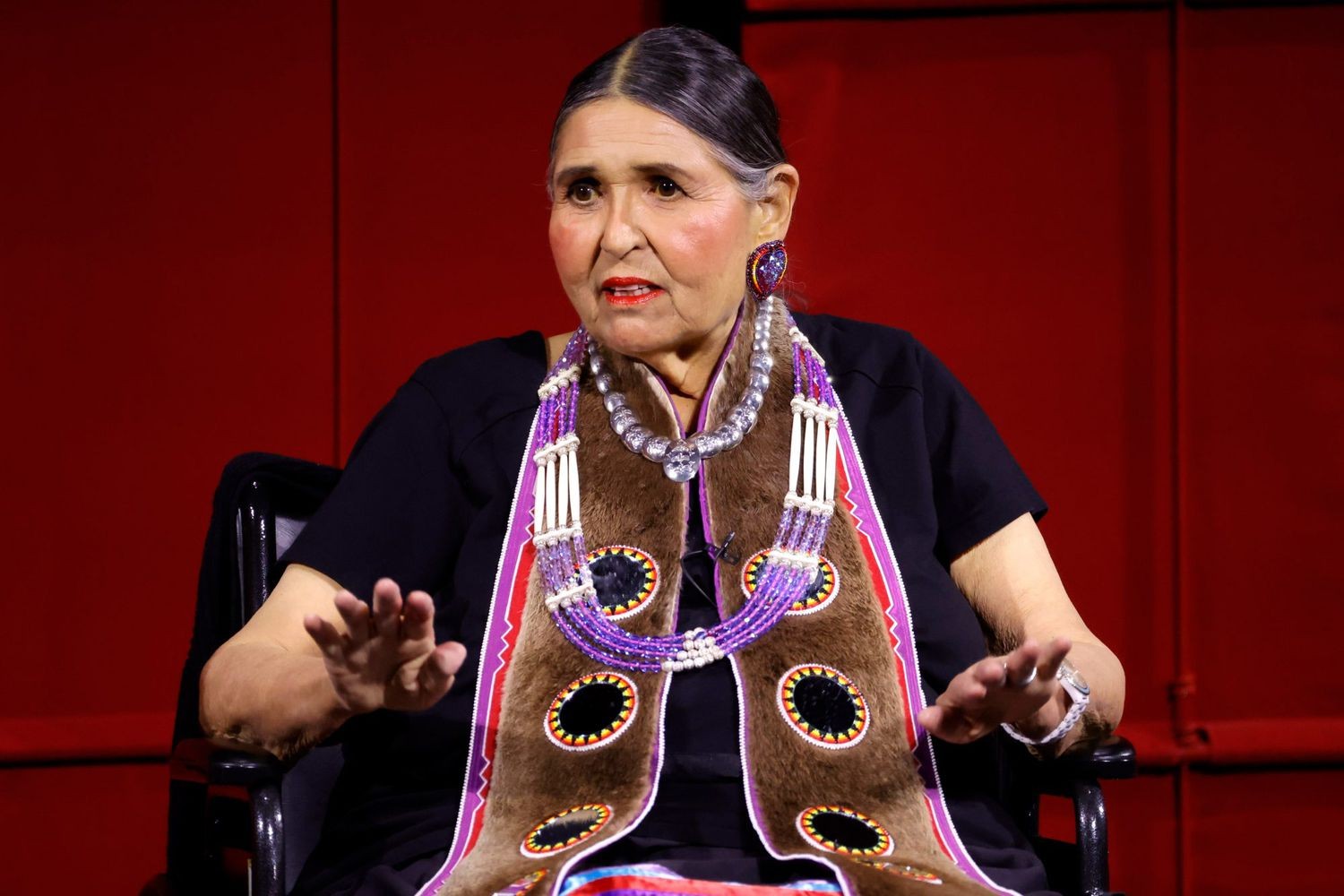 Sacheen Littlefeather during her later years.