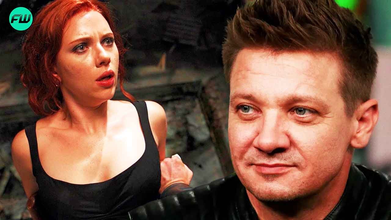 Jeremy Renner and Black Widow